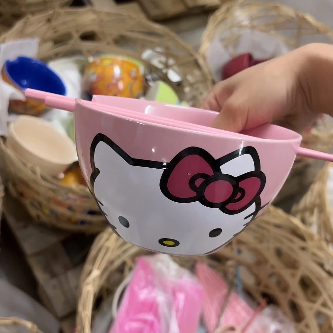 搪瓷微瑕kt筷子碗一个