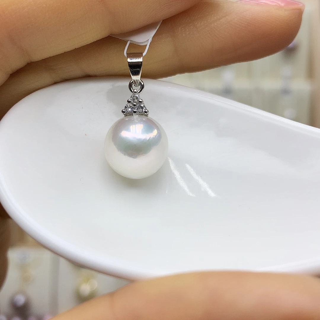 淡水珍珠未镶嵌吊坠(赠链)