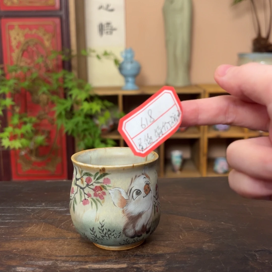 杯柴烧手绘工艺制作