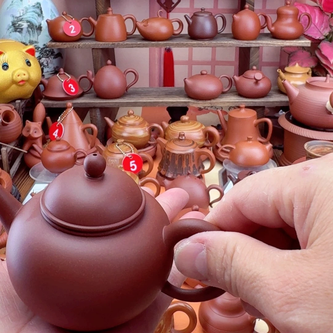 紫砂茶壶哒*水平115 CC手拉