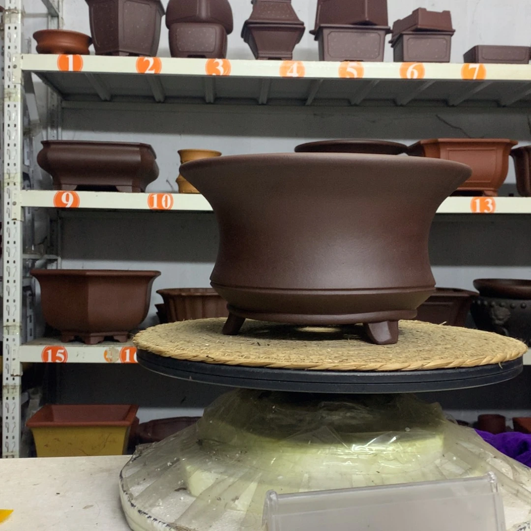 紫砂花盆宜兴紫砂花盆包邮