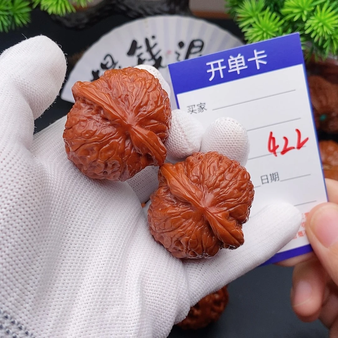 把件文玩核桃39乾隆磨422