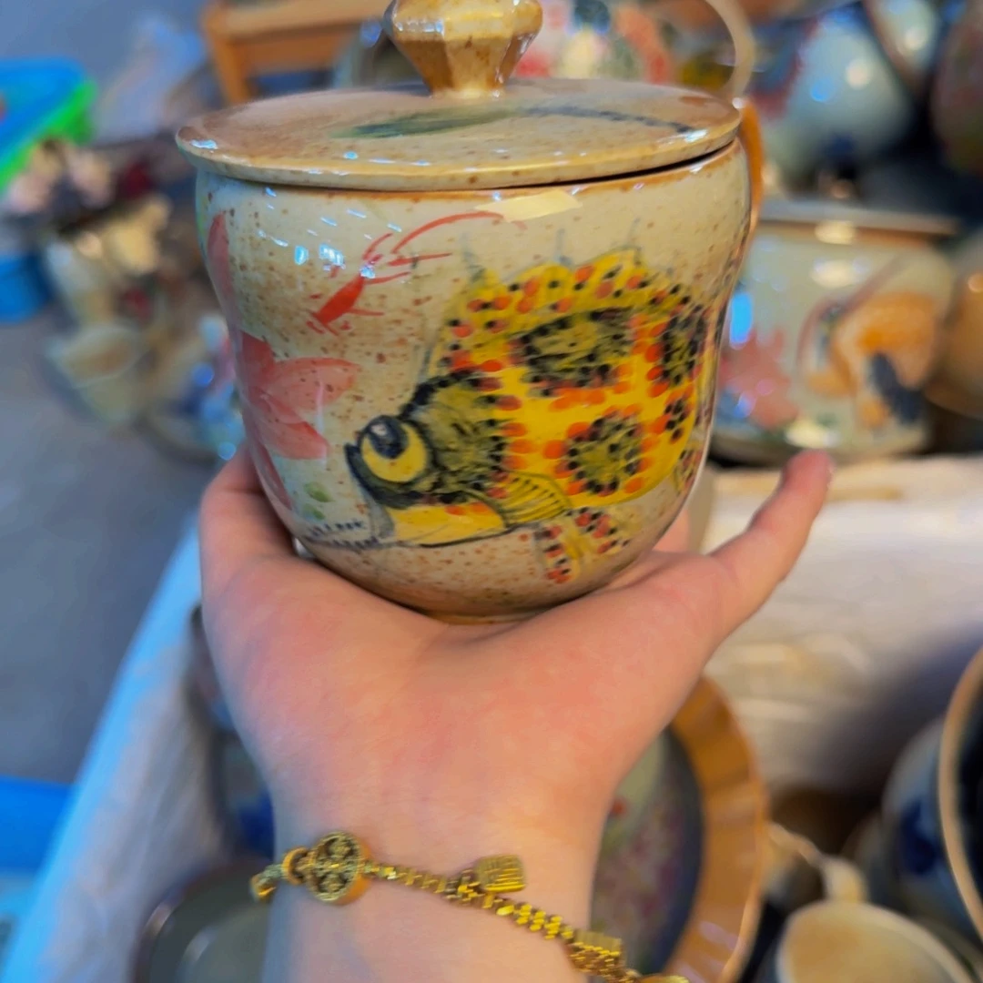 瓷片景德镇陶瓷手工手绘