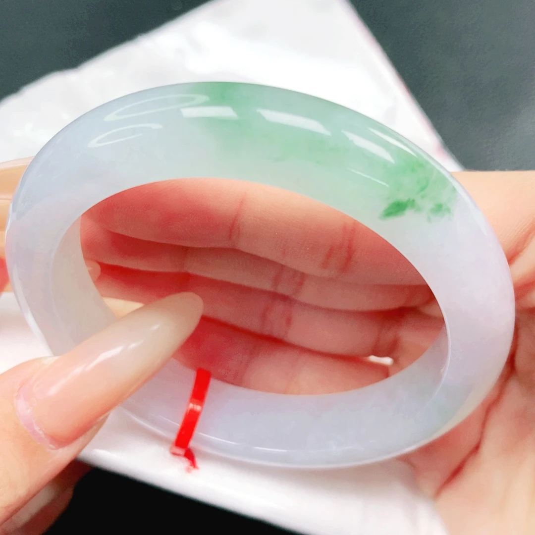 翡翠未镶嵌手镯56