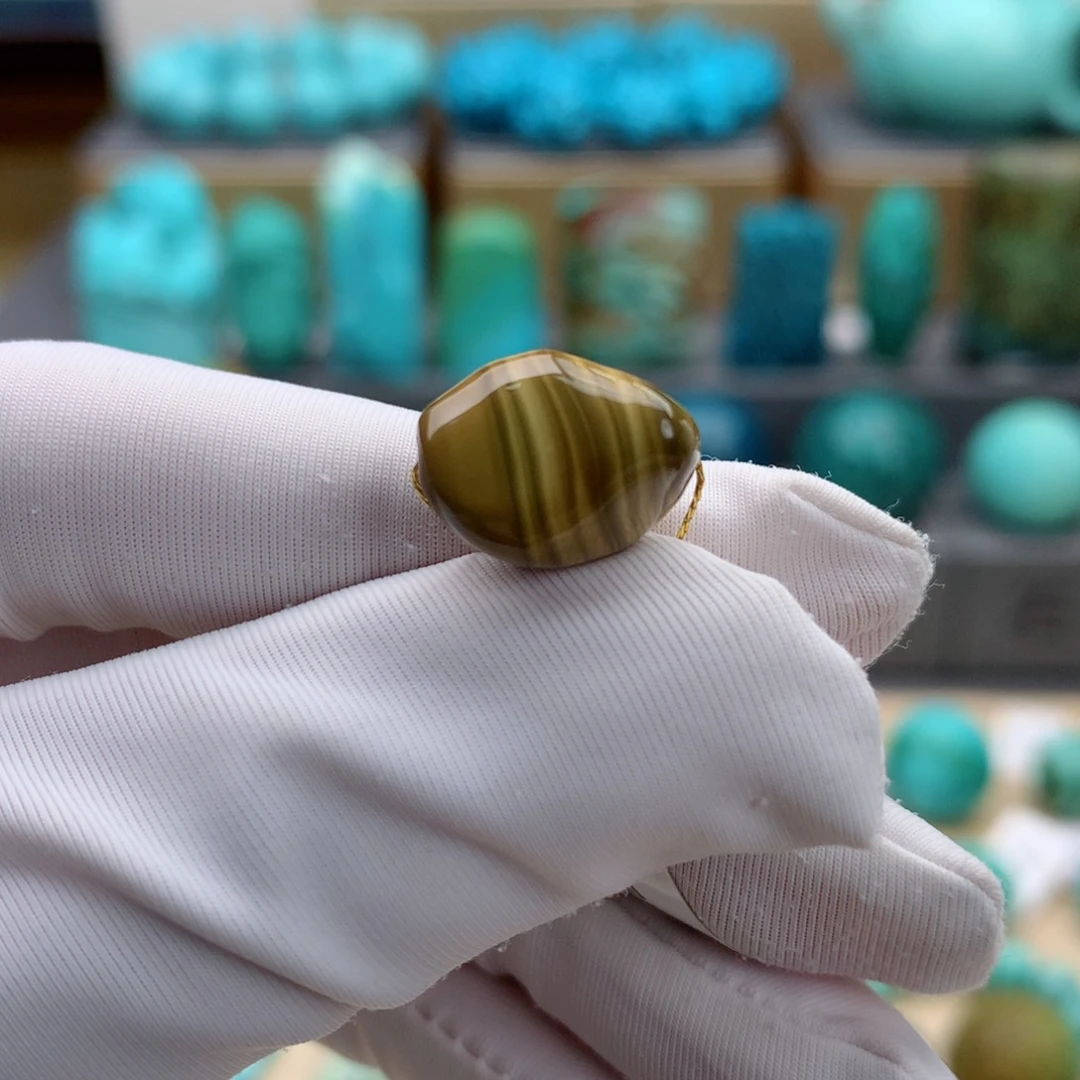 未镶嵌绿松石挂件