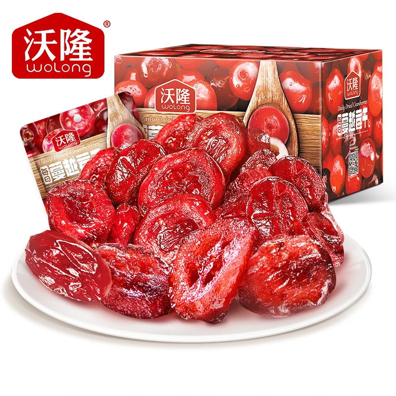 【沃隆每日蔓越莓干】烘焙蜜饯休闲零食孕妇果干360g