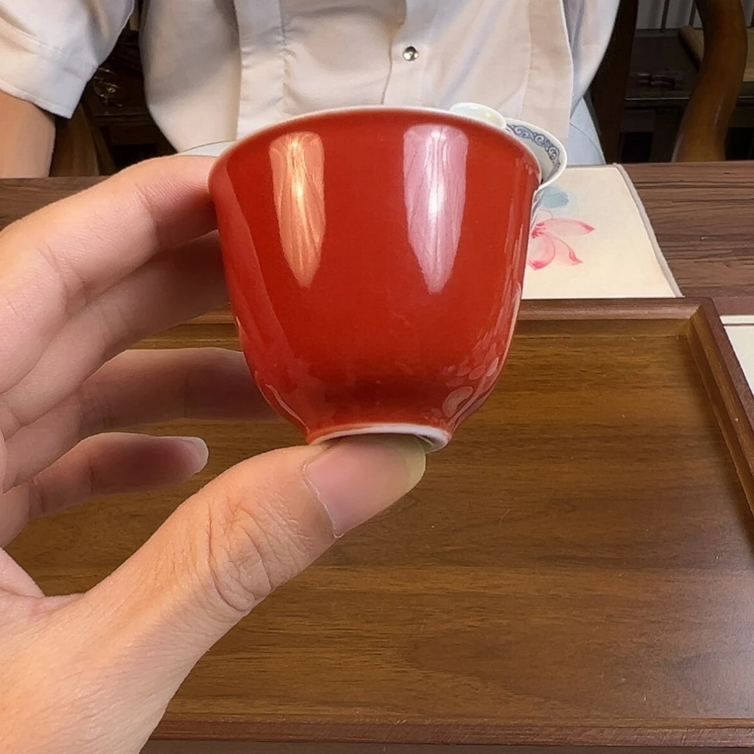 问青坊气窑铃铛杯