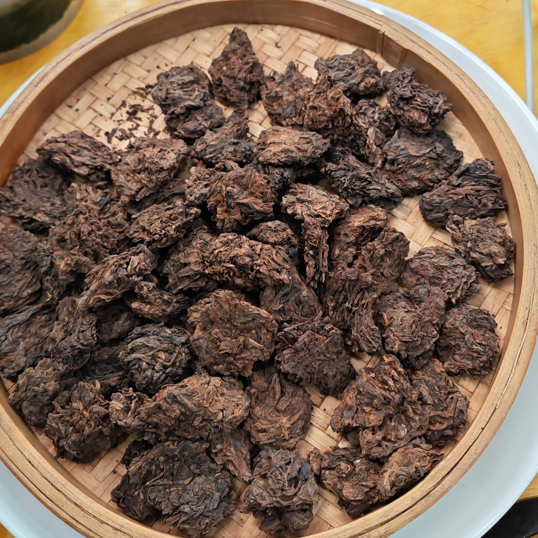 2018春【坡脚68号·老茶头熟茶·混采】普洱散茶（150克）-12月9号【03】
