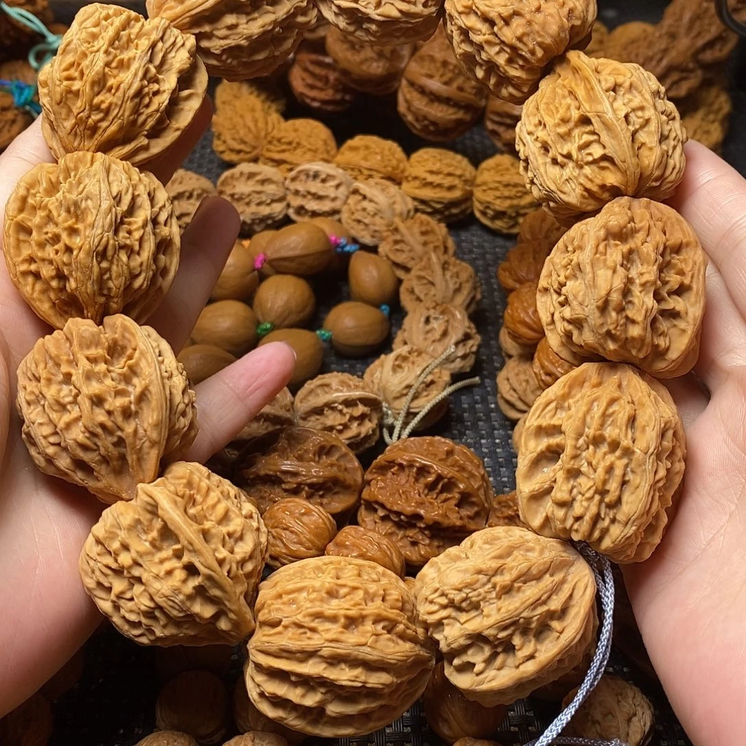 手串文玩核桃御龙粗筋麻核桃手持