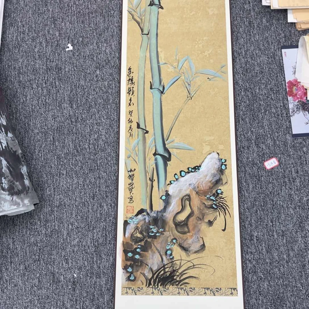 国画文*浩绘画艺术作品.卷轴