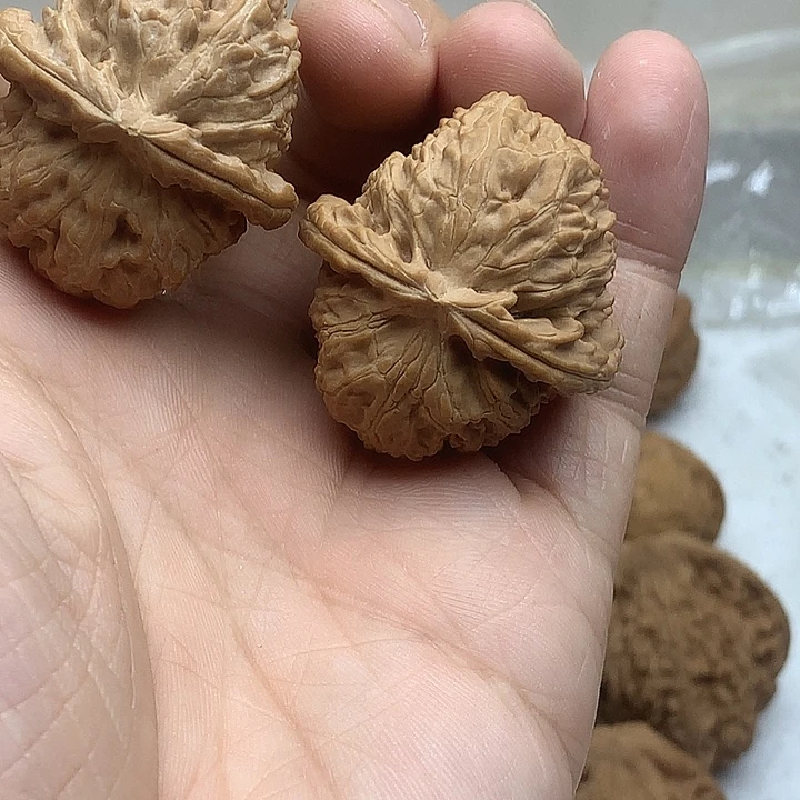 文玩核桃吊坠38 白狮子