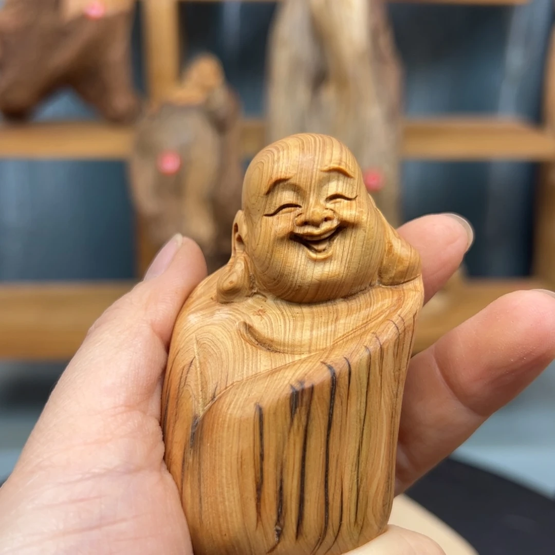 柏木崖柏木摆件手把件89