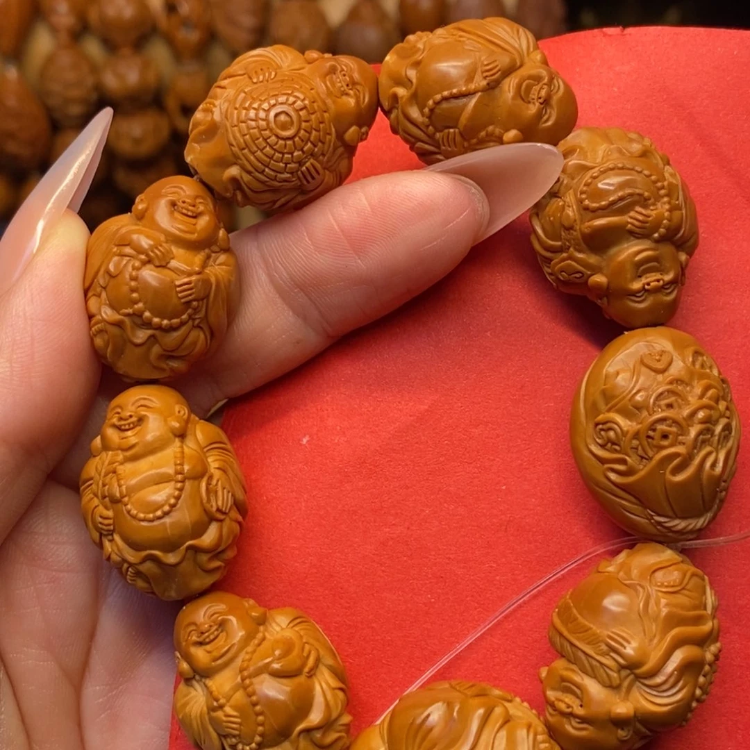手串/手链橄榄核瑞兽弥勒