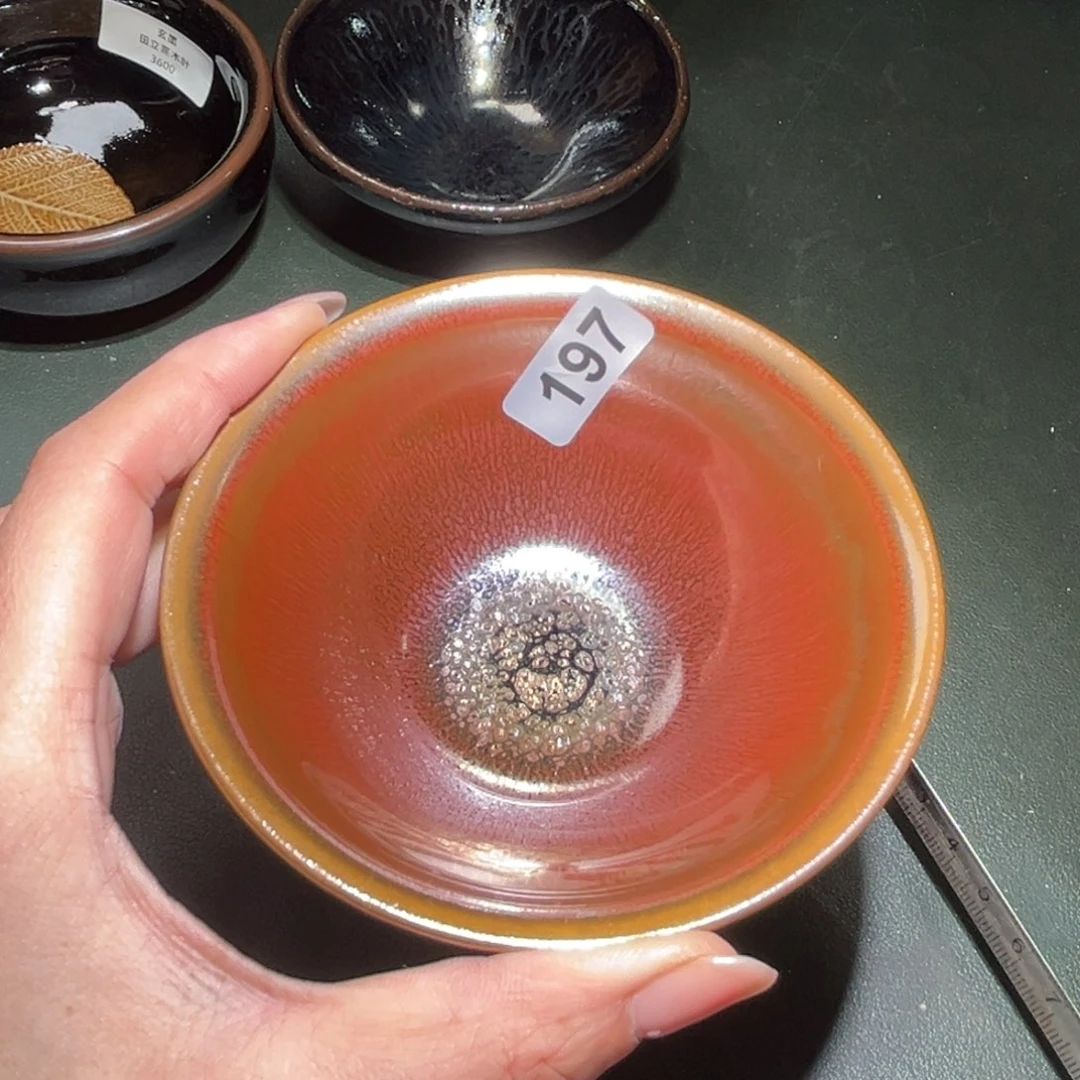 茶盏全手工原矿原釉建盏