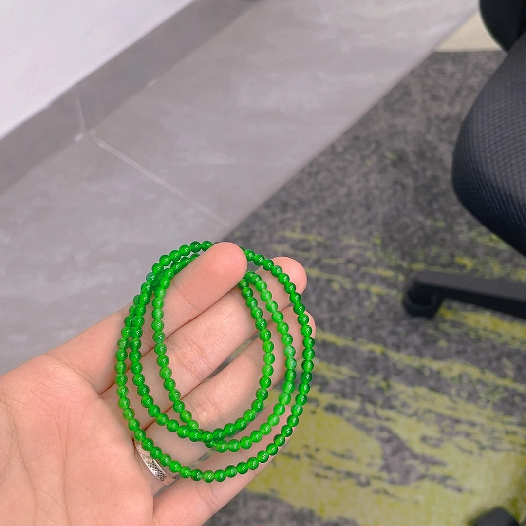 翡翠未镶嵌颈饰卡4