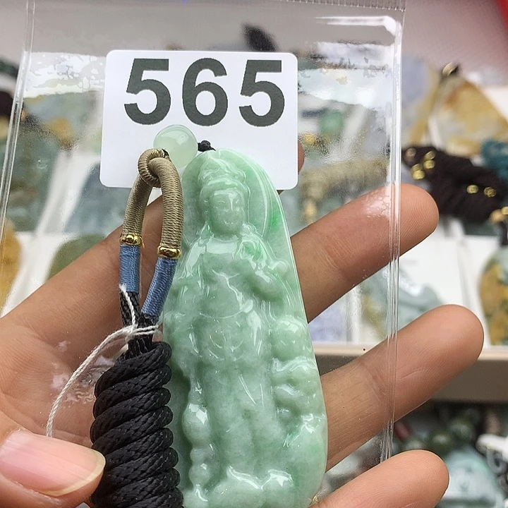 翡翠颈饰未镶嵌z****f翡翠