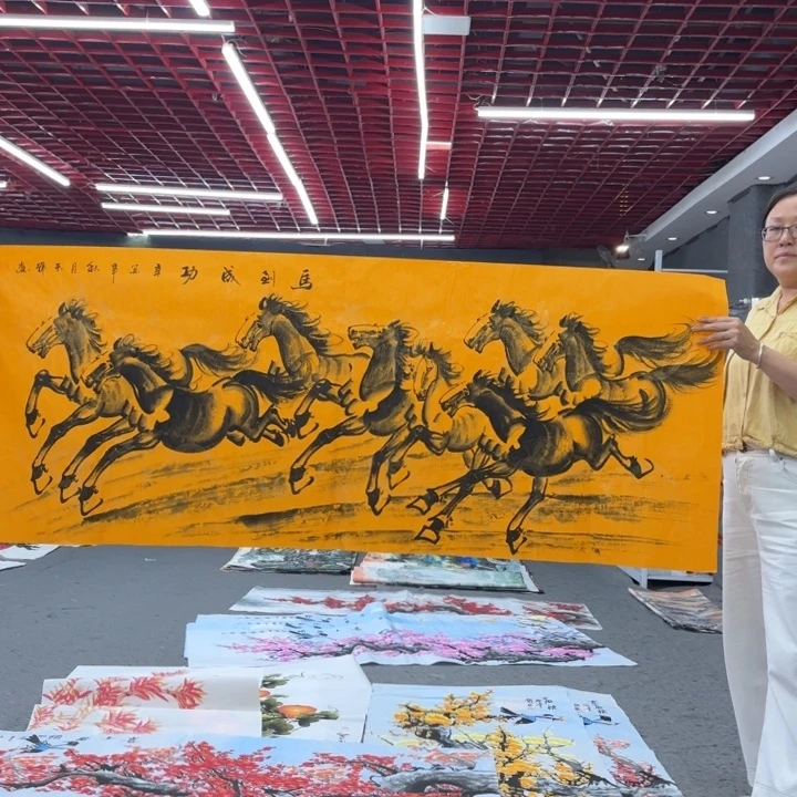 字画等多种形式的艺术作品