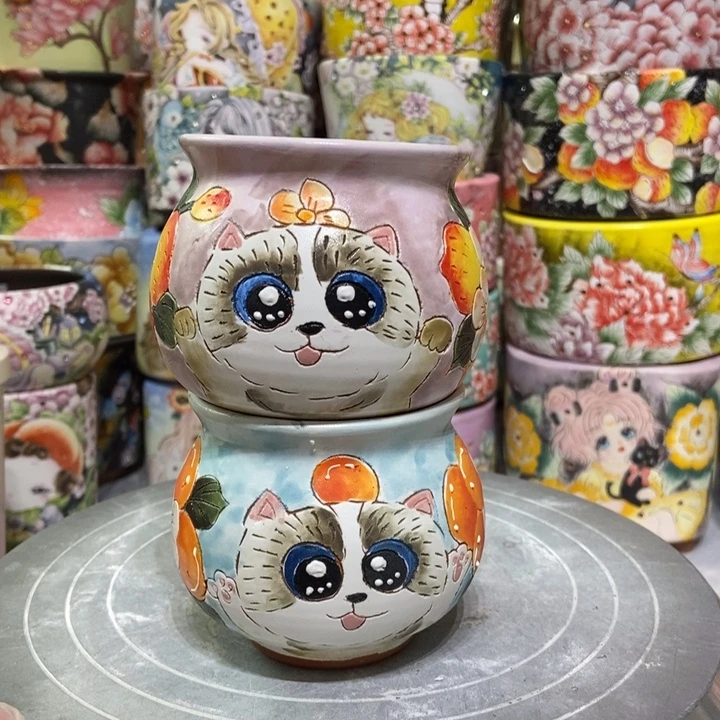 景德镇艺术手绘作品