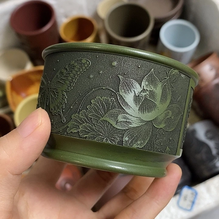 茶杯紫砂放漏11111111111