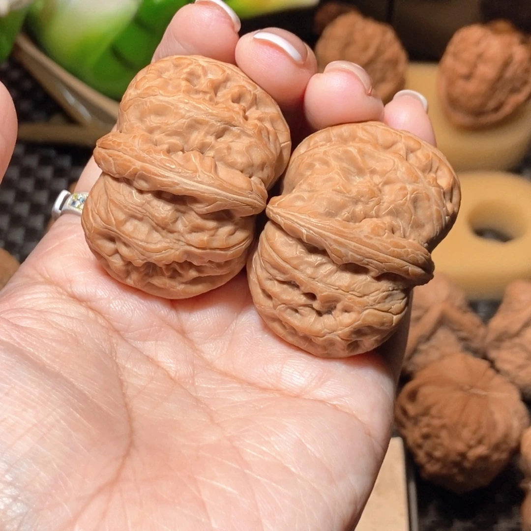 文玩核桃吊坠44全品平谷元宝