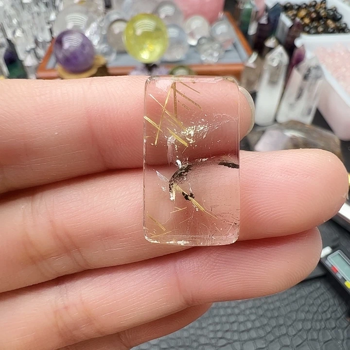 水晶未镶嵌珠宝半成品464
