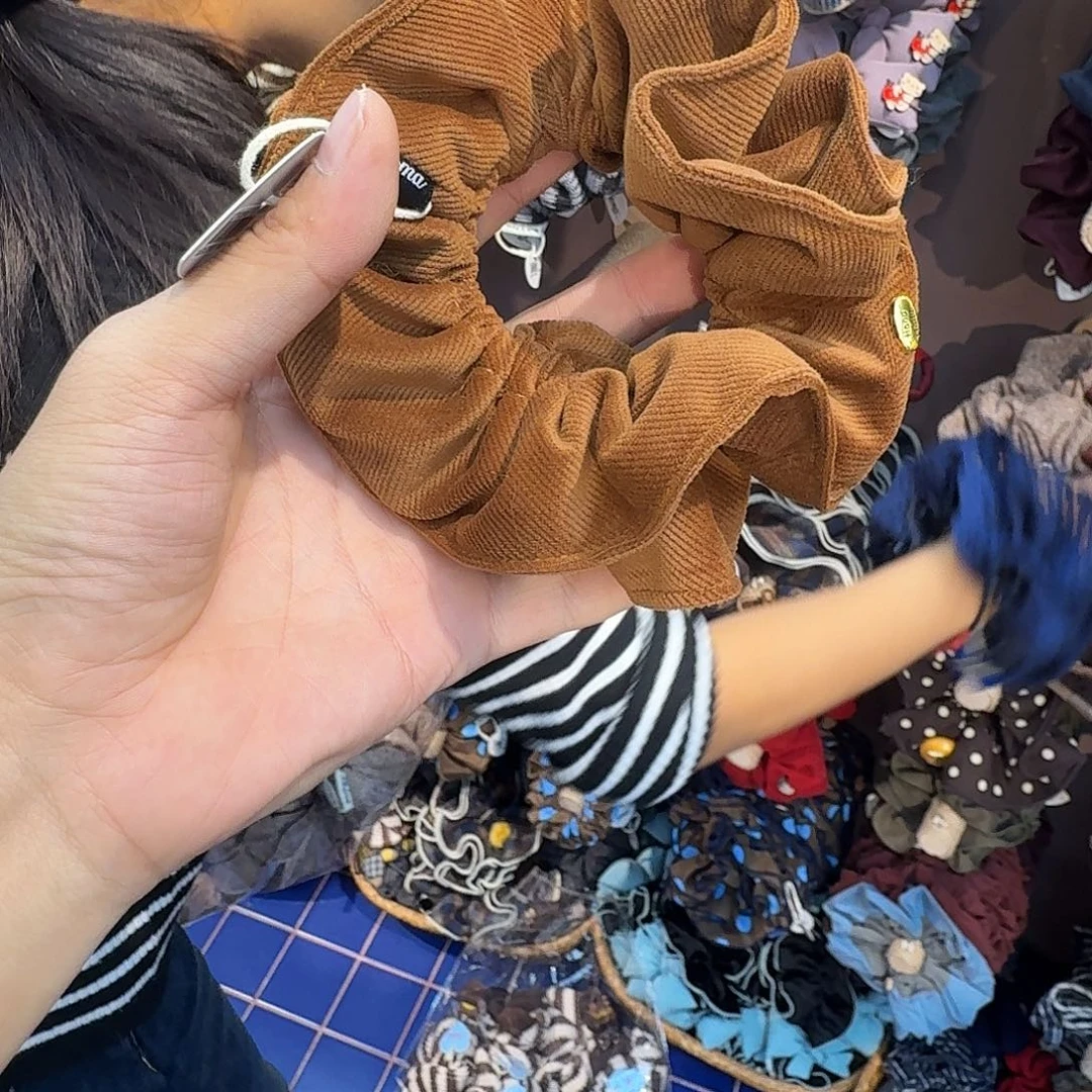 皮质非金属好看的发圈5