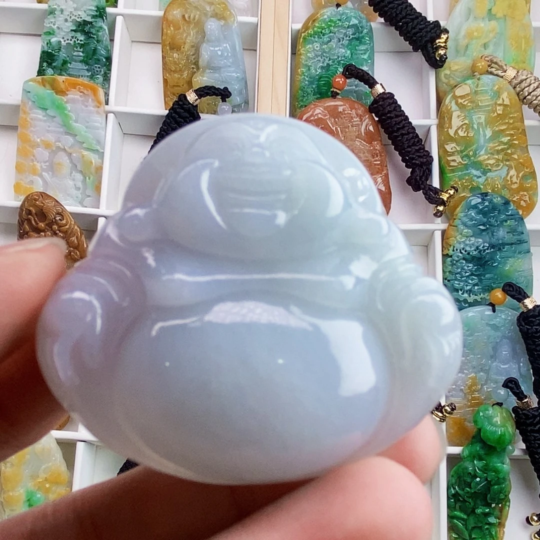 翡翠未镶嵌颈饰天然翡翠