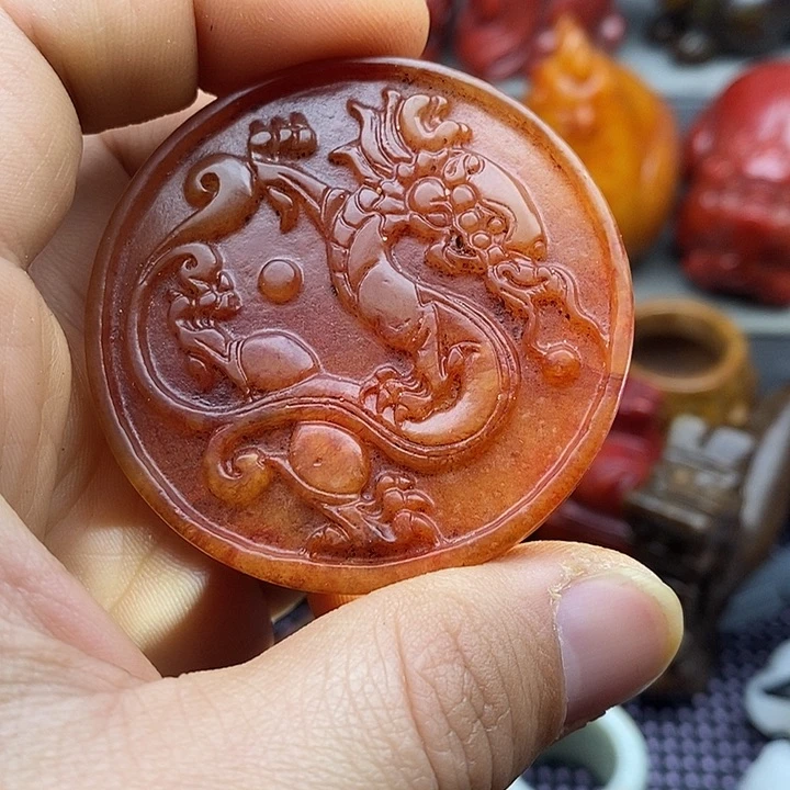 未镶嵌蛇纹石玉颈饰