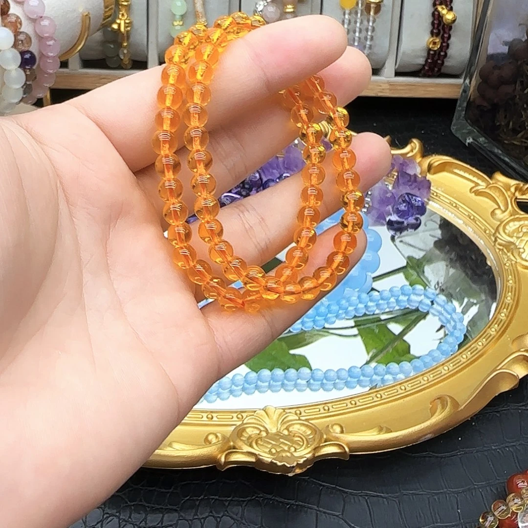 未镶嵌水晶手链水晶