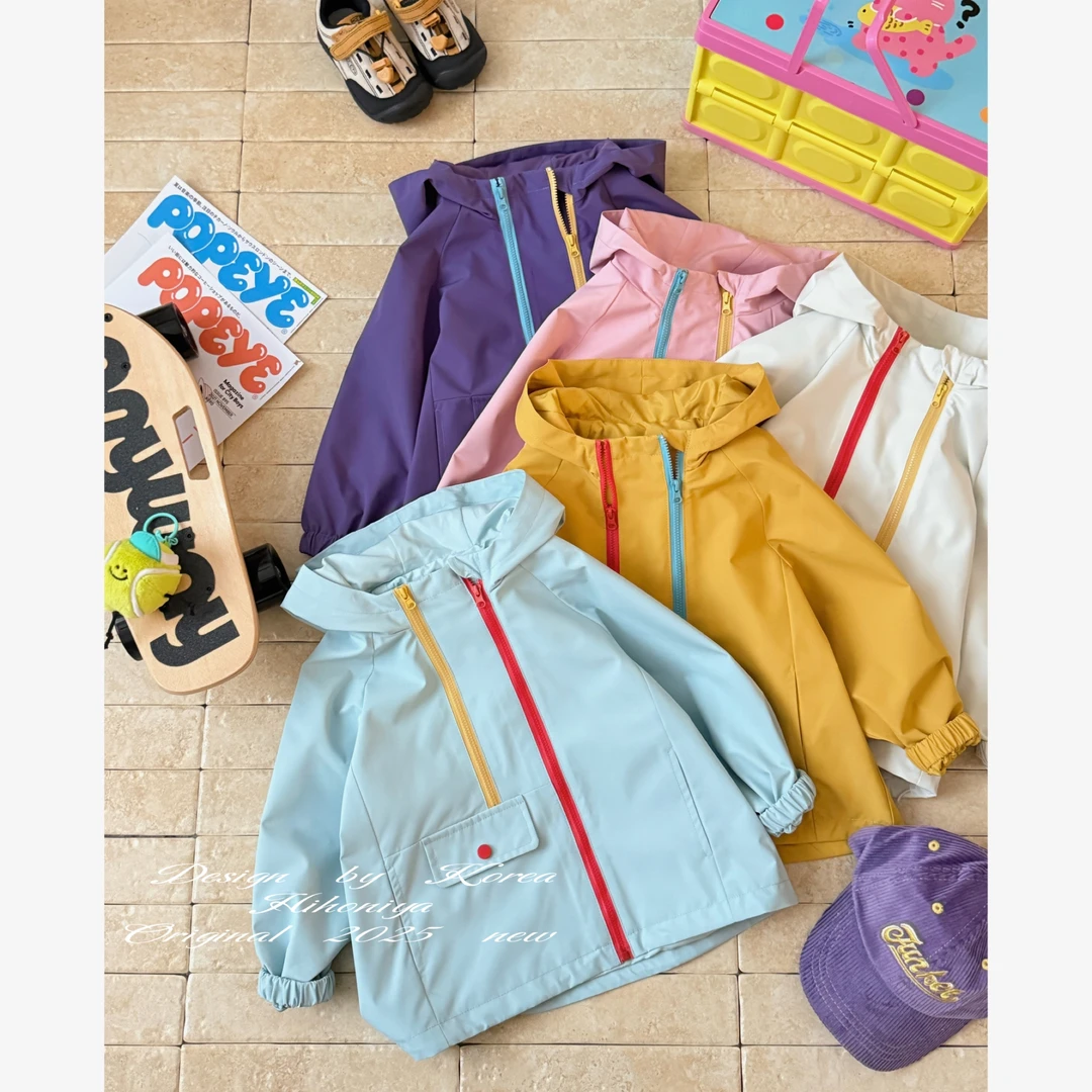 【山系冲锋】二Hihoniya~2025秋季亲子户外运动软壳防风防水冲锋衣