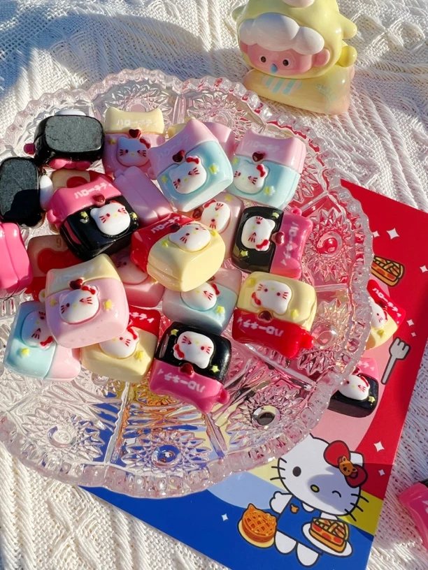 蘑菇定制  KT 耳机盒树脂食玩配件