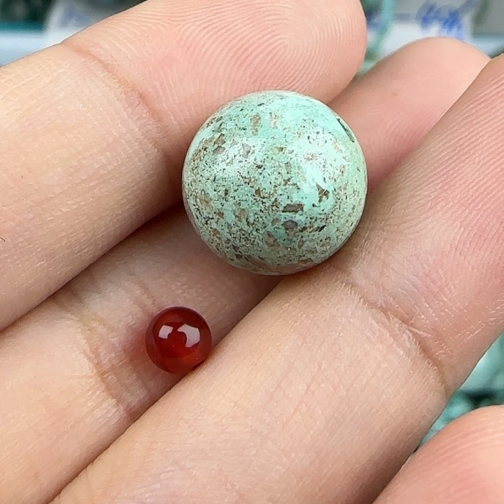 南红玛瑙未镶嵌配饰12.2微瑕