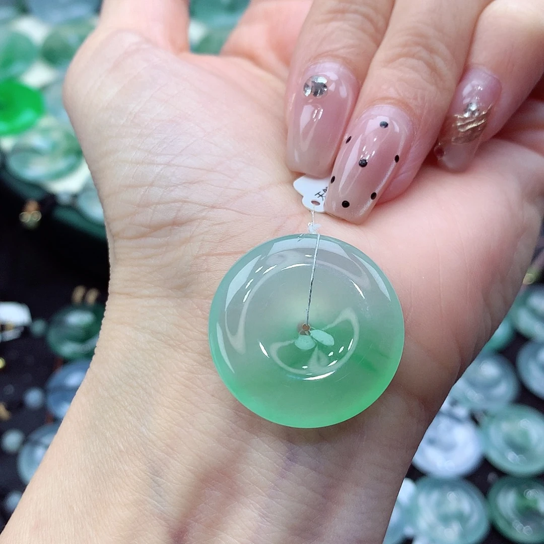 颈饰未镶嵌翡翠编号67尺寸25.6/5.3