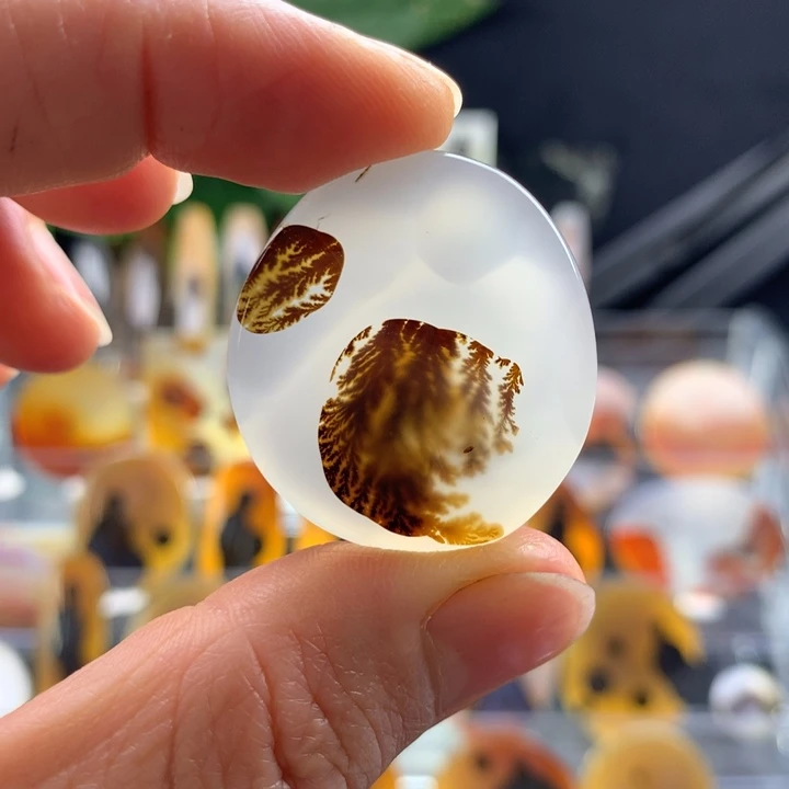 玛瑙/玉髓颈饰未镶嵌23