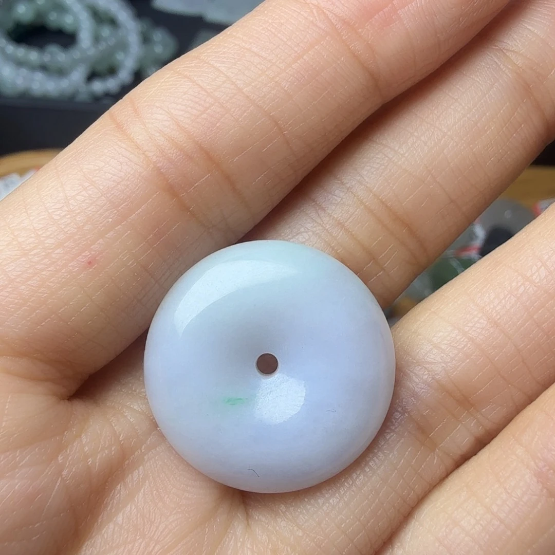 翡翠未镶嵌颈饰天然缅甸翡翠A货