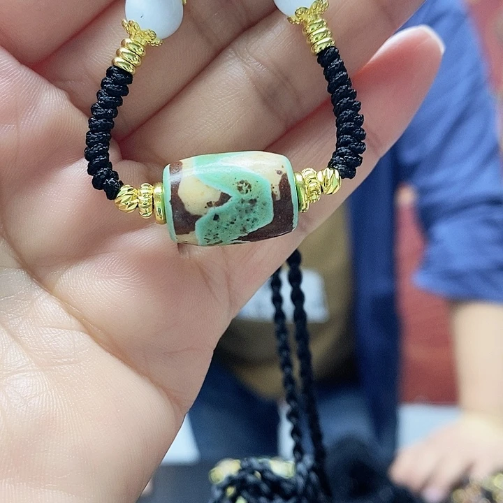 玛瑙/玉髓颈饰合金