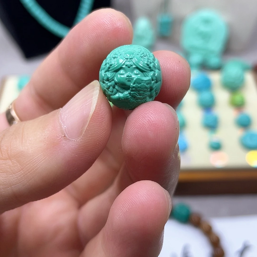 原生态湖北松配饰尺寸14.5