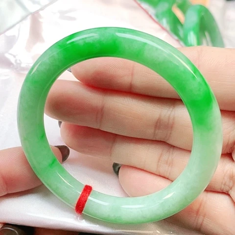 未镶嵌手镯翡翠圆条2942