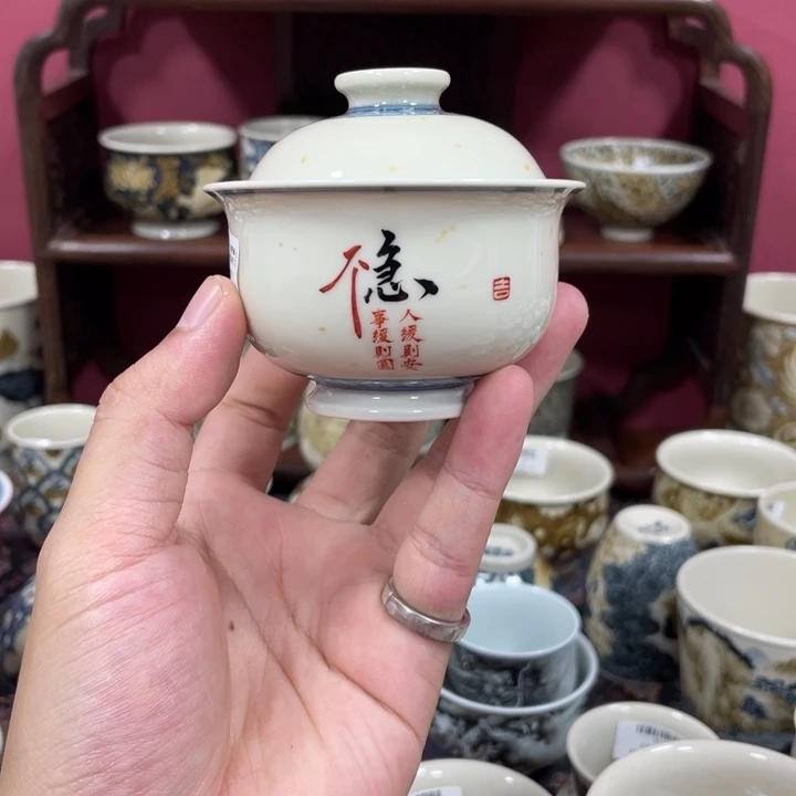 摆件景德镇陶瓷老陶下午场