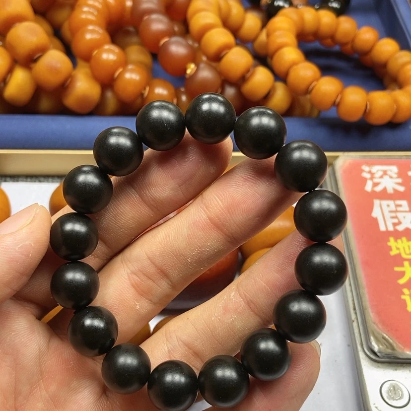 【闪购商品】磨砂药珀