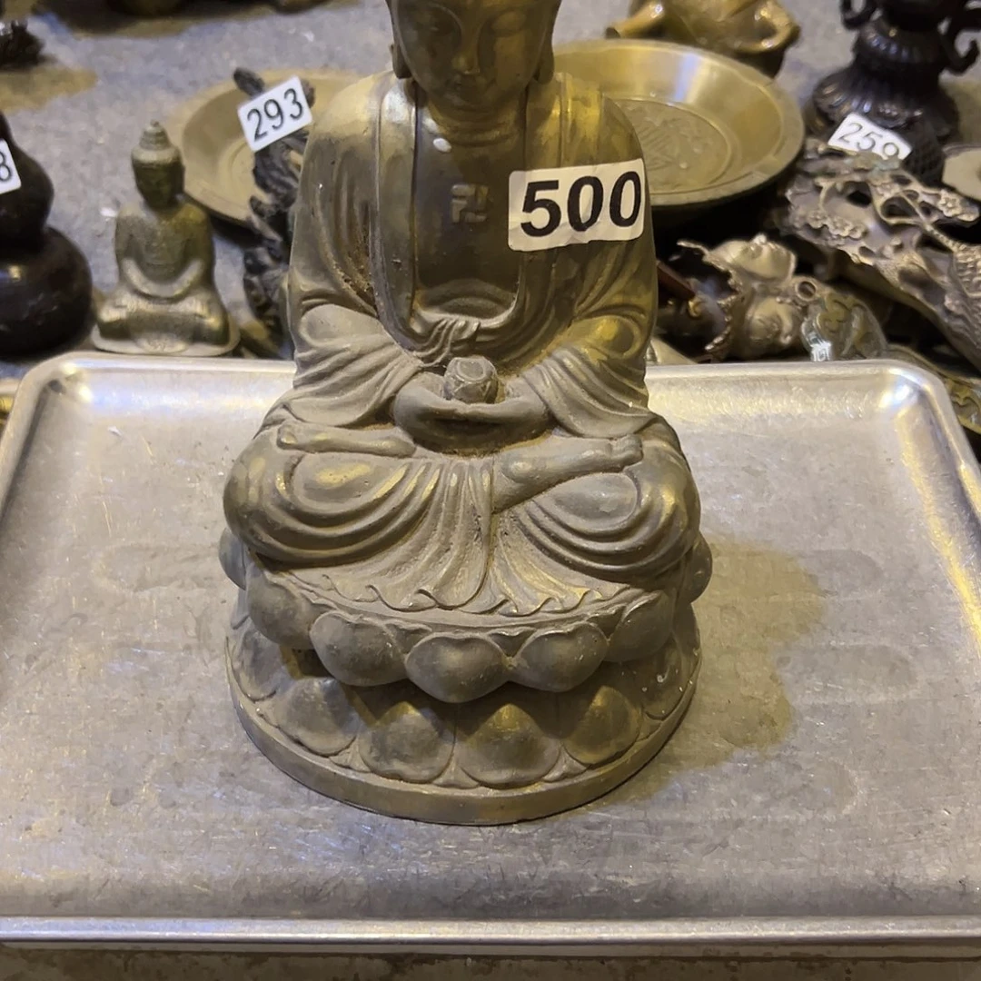 小***腾黄铜摆件，文房摆件