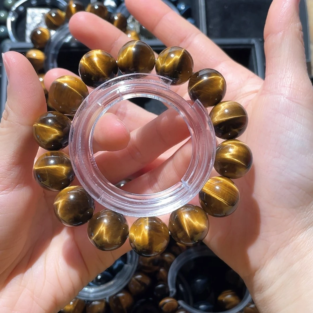 木变石（虎睛石）手链未镶嵌此***销