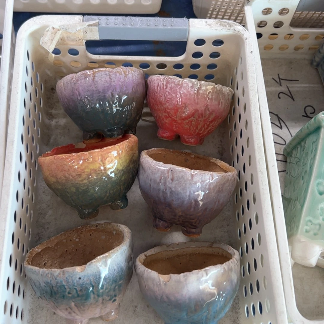 陶瓷多肉小花盆@@3