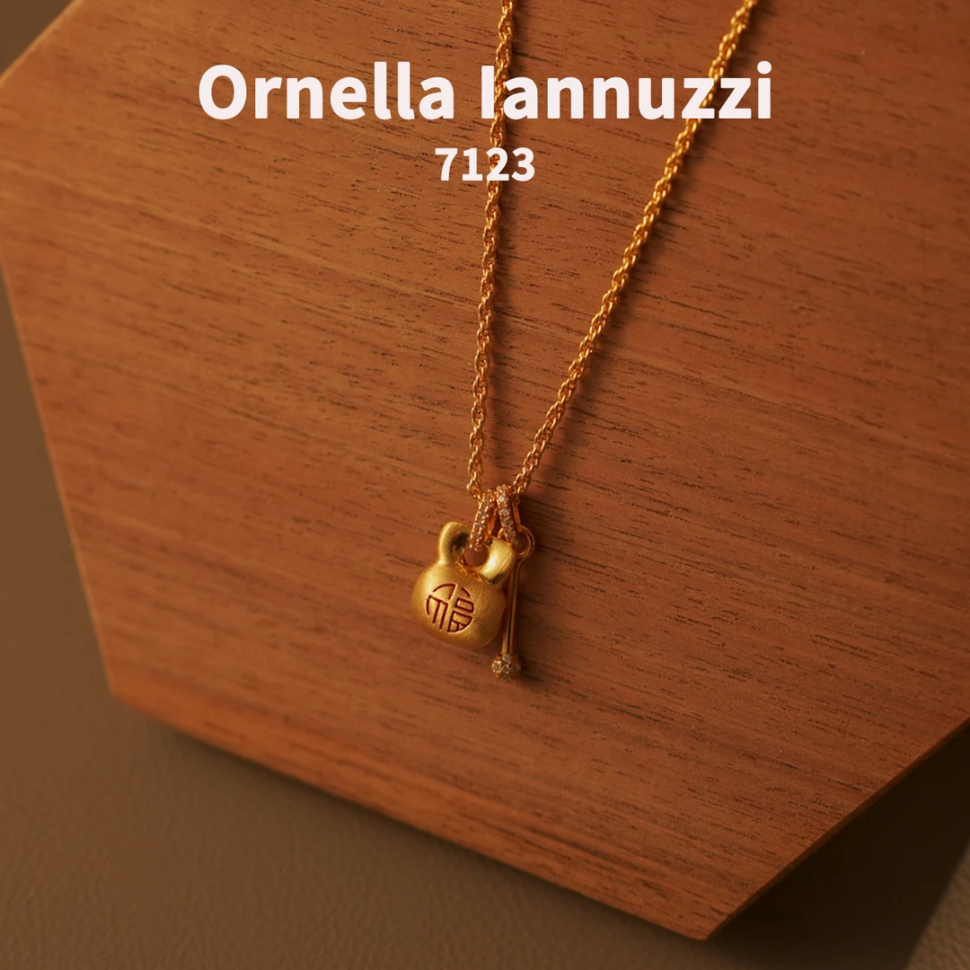 铜合金项链 Ornella Iannuzzi 系列项链~7123（40+10cm）