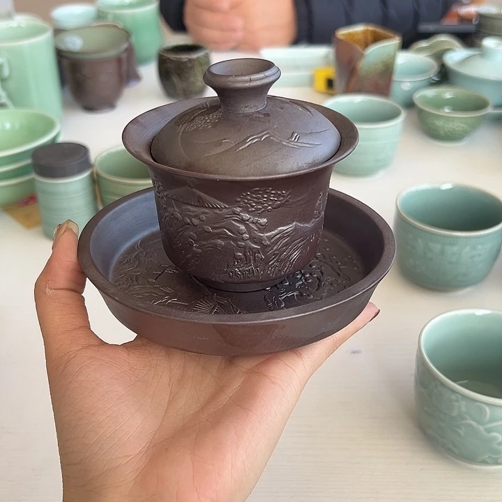 小米茶器龙泉青瓷