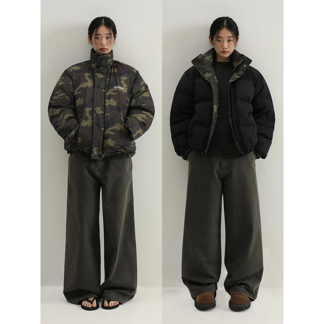 【上海】MASONPRINCE 迷彩面包服90白鸭绒(双面款）