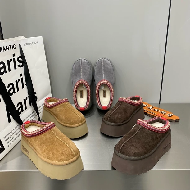 2025早秋新款包头拖鞋女外穿懒人一脚蹬休闲超轻厚底圆头勃肯鞋潮