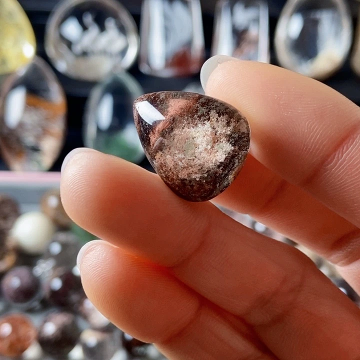 水晶颈饰未镶嵌彩幽