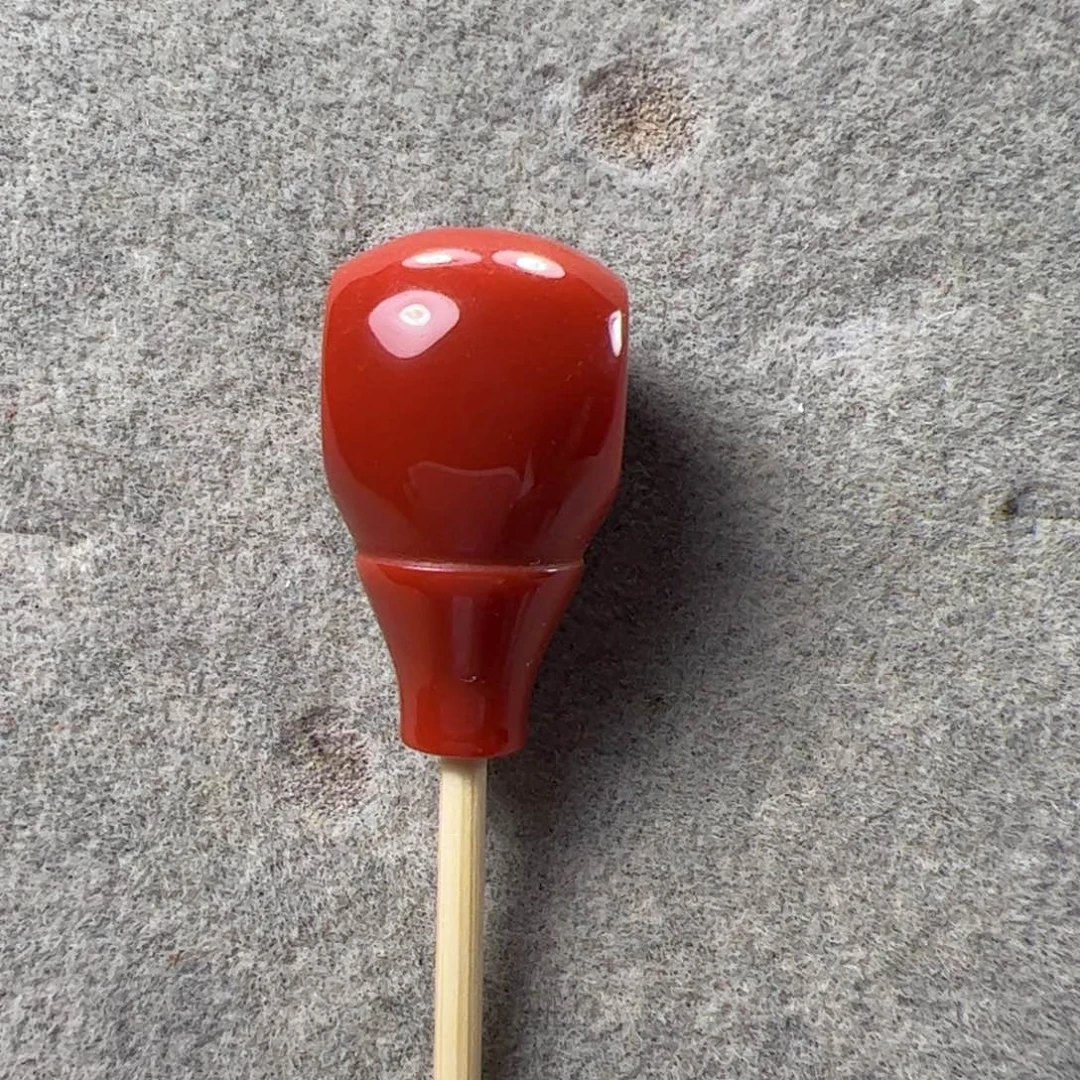 Y***z南红玛瑙11.0三通（有裂）未镶嵌