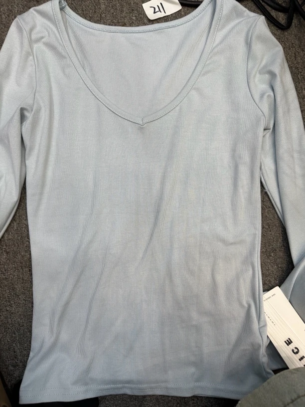 晶选推荐百搭爆款长袖打底016